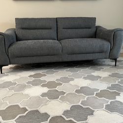 Beautiful Brand New Designer Grey Sofa