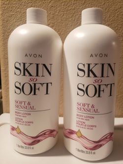 Avon Skin So Soft Body Lotions~Bonus Size (Soft & Sensual)
