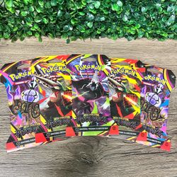 Pokémon Pitch Black Booster Packs x5