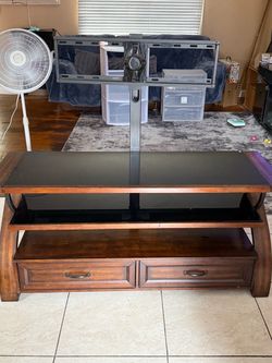Tv stand with tv mount