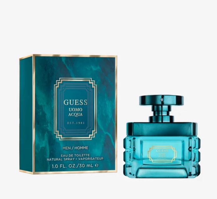 GUESS Uomo Aqua Men’s Cologne 1 FL Oz,/30ml.