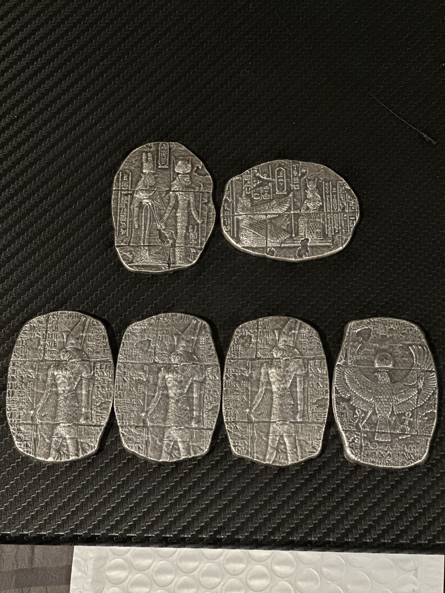Egyptian Silver Relic Set – .999 Fine Silver Art Collection