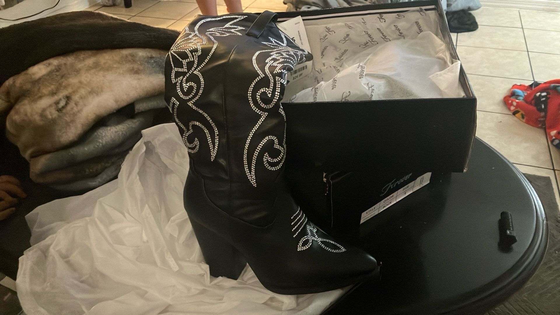 High Hill Cowboy Girl Boots