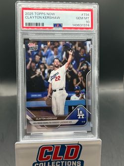 PSA10 Clayton Kershaw Curtain Call