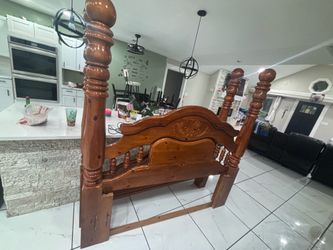 Queen size bed frame