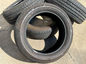 FREE DELIVERY 4x NEW Bridgestone All Season 235/55/19 Fits RAV4 Highlander Mercedes 235/55r19 97% tires