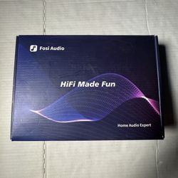 NIB  Fosi Audio Box X2  Phono Tube Preamp  Mini Stereo Turntable Audio Hi-Fi Amplifier 