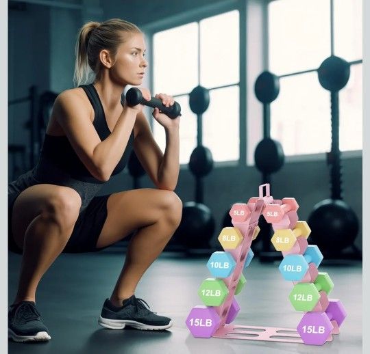 A-frame dumbbell rack