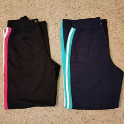 Silverwear Jogger Leisure Pants Small  Lot of 2 