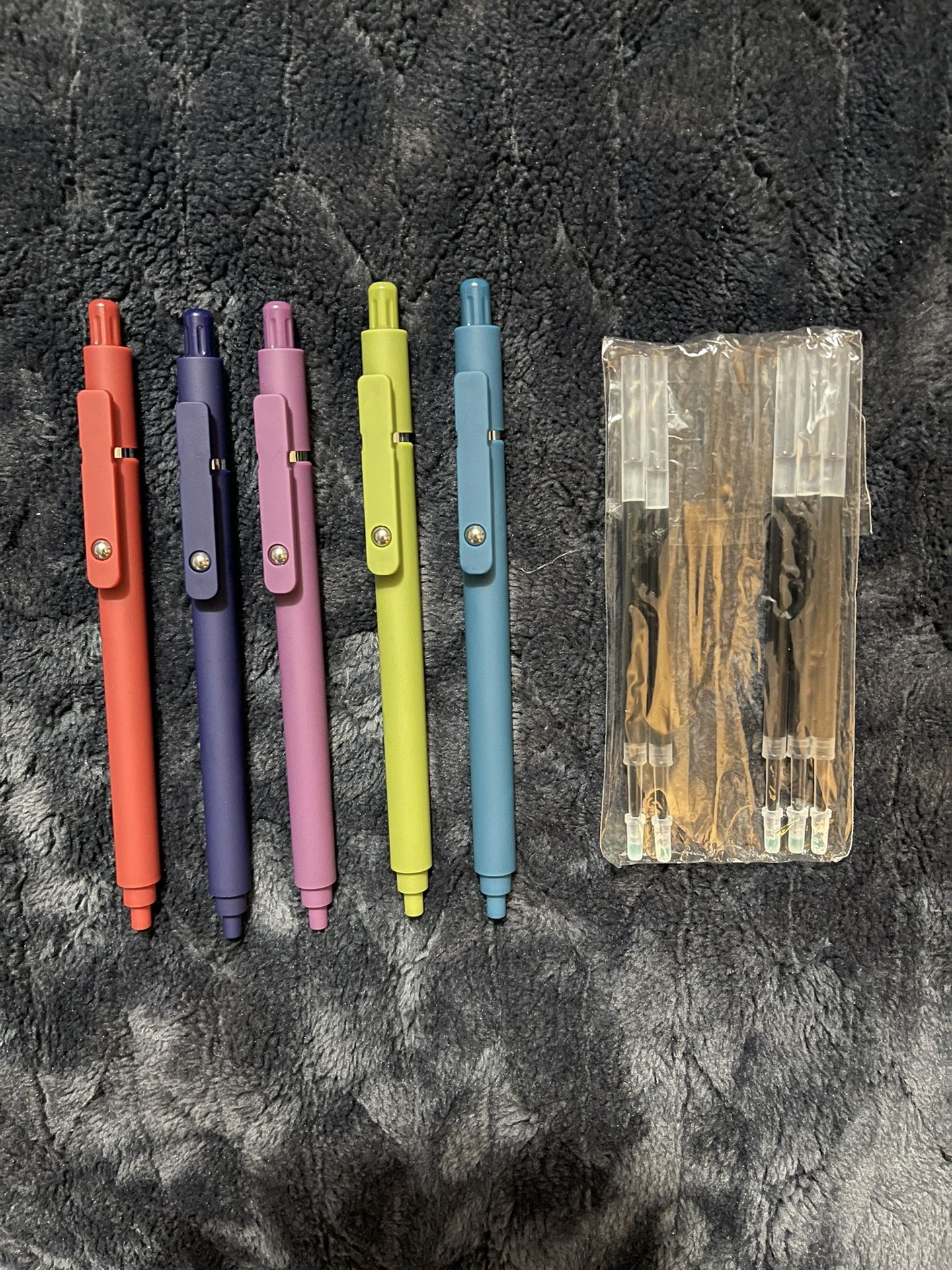 5 Piece Gel Pen Set NEW