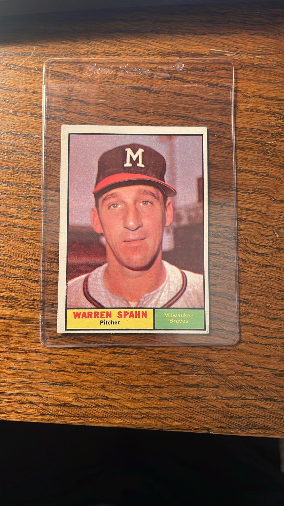 1961 TOPPS Warren Spahn