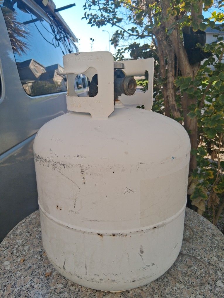 Empty Propane Tank
