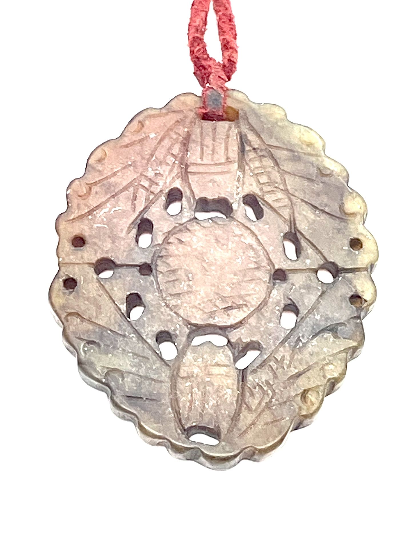 Old Asian Jade Necklace 
