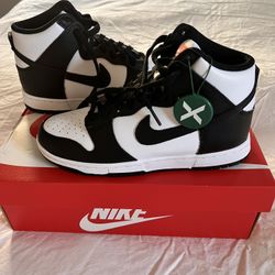 Nike Dunk High Panda Women 8 Men 6.5