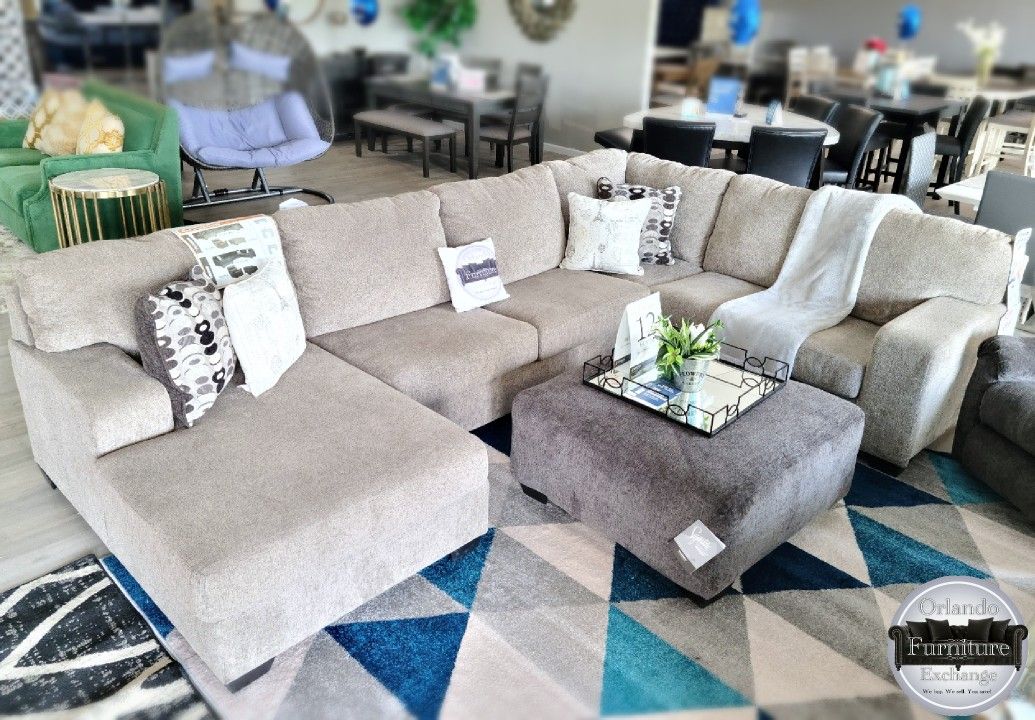 10 Down Financing NEW GREY SECTIONAL SOFA COUCH LARGE for Sale in Oviedo, FL OfferUp