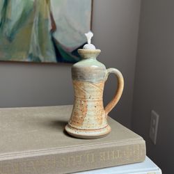 Small Handcrafted Oil Lamp ( firm on price ) 