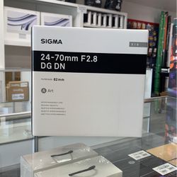 Sigma 24-70mm F2.8 DG DN For Sony 