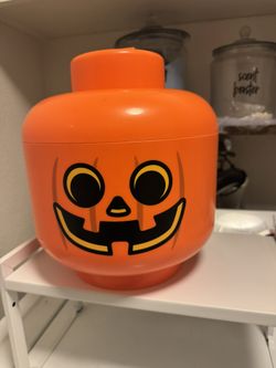Pumpkin Lego Storage
