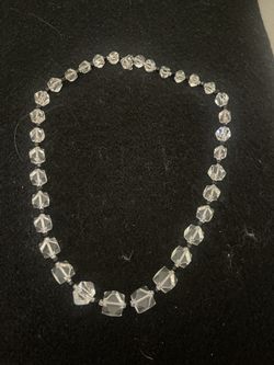 Vintage 18” Long Glass Cut Beads