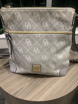 Gray Dooney And Bourke Crossbody Bag