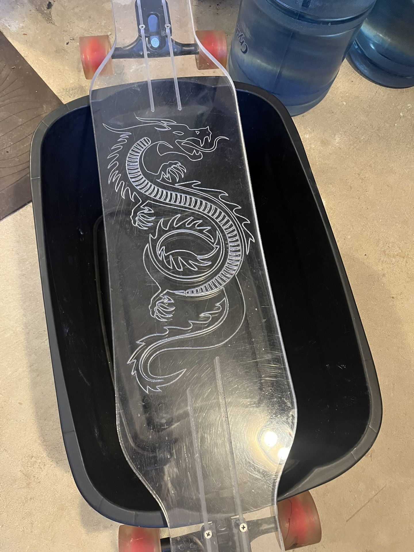 Ghost Skate Board (dragon) 