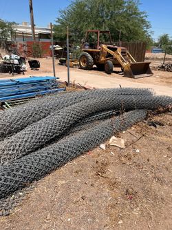 Chain link fence