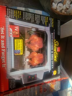 Showtime rotisserie and bbq oven
