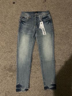 purple jeans size 30