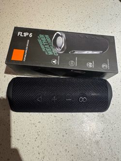 Flip 6 portable Bluetooth speaker Black NEW