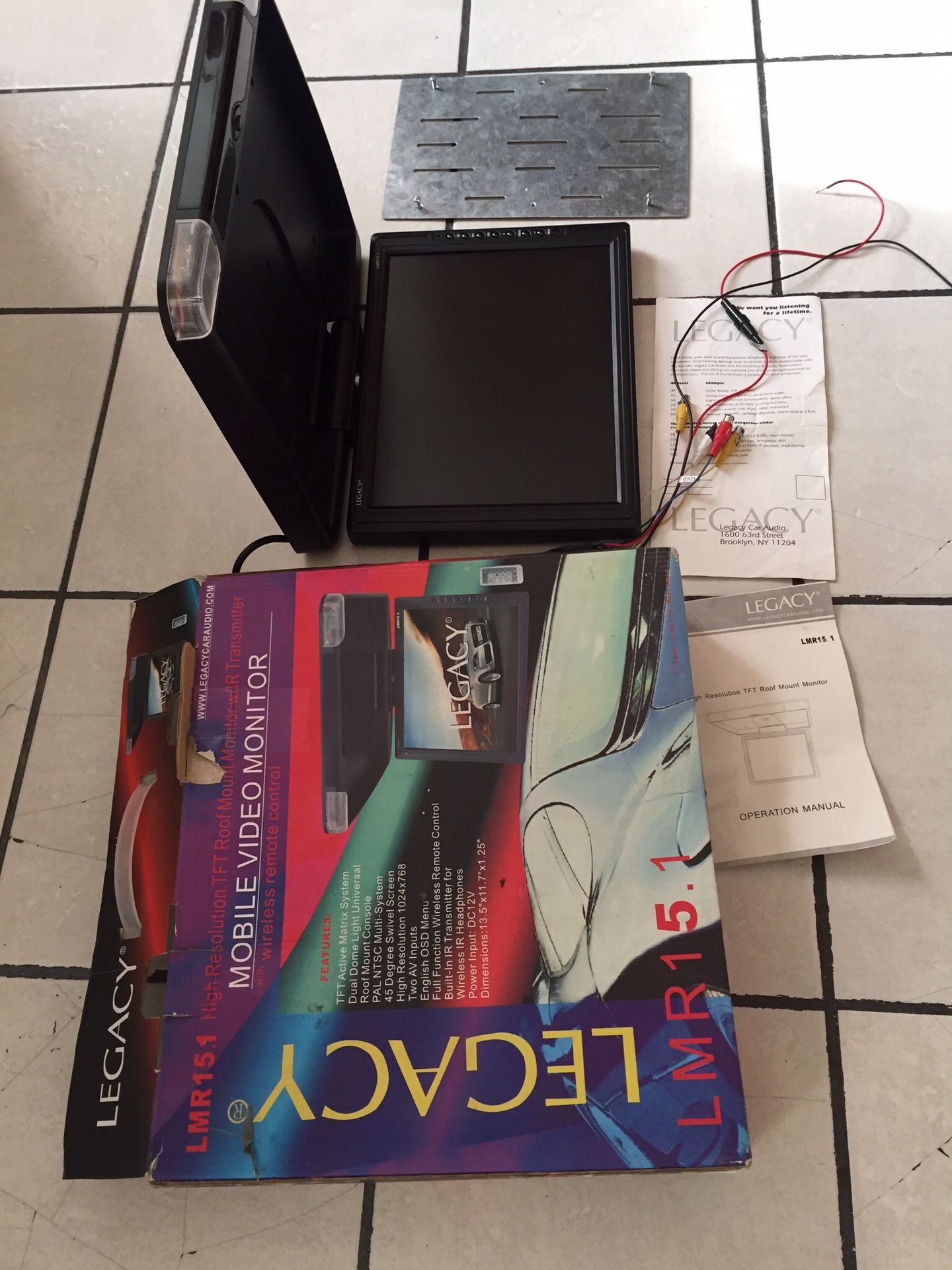 Tv. For car.