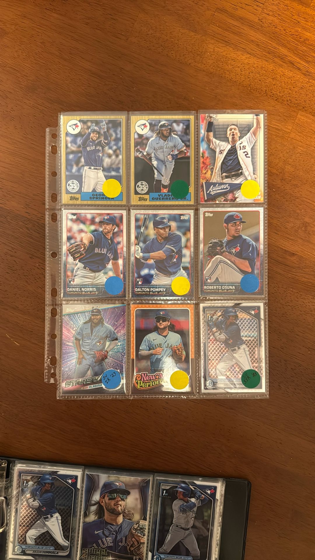 Toronto Blue Jays Sports Card Lot #2