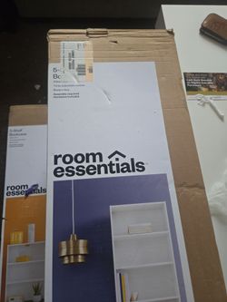 Room Essentials 5-Shelf Bookcase White
