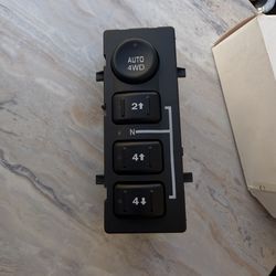 OEM 2003–2006 Chevy Silverado Tahoe Sierra Yukon 4x4 4WD Selector Switch Auto 2HI 4HI 4LO