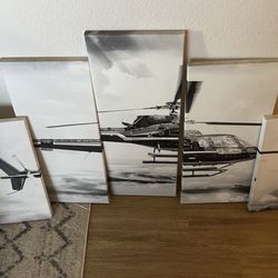 Staggered Helicopter Wall Wart