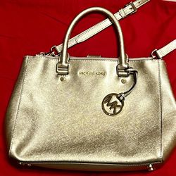 Michael Kors Saffiano Leather Satchel Tote - Gorgeous