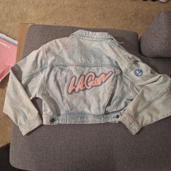 Vintage L.A. Gear Denim Jacket 