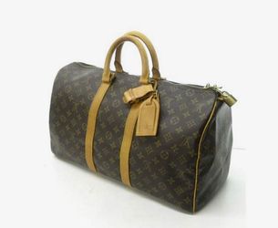 💯AUTHENTIC LOUIS VUITTON M41428 Keepall 45 Boston Bag Made in France Vintage