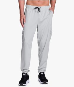 BKLYN Active Men's Athletic Performance Quick Dry Breathable Tapered Jogger Sweatpant with Pockets