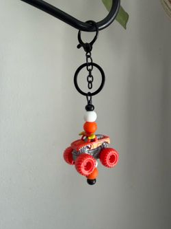 Mini Monster Jam Keychain/Bag Clip
