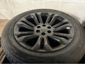 22” GMC Replica wheels & tires (6x5.5)
