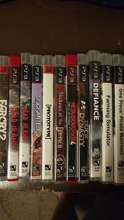 Ps3 game lot