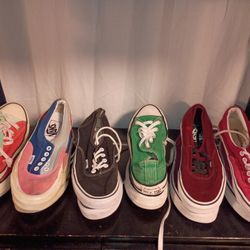 Converse - Vans - Nike/ Air/ Jordans - Puma - Adidas Shoes: Various Sizes