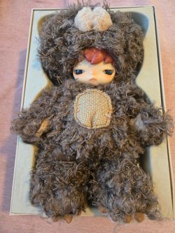 Hirono Bear Pop Mart Plush Doll Vinyl 14.9 Inches