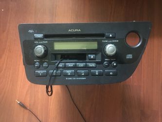 Acura Rsx 02-06 Bose 6 Disc Changer Tape Player Head Unit