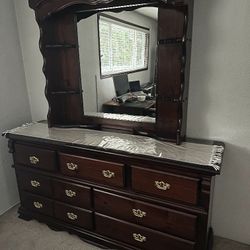 Dresser with Mirror