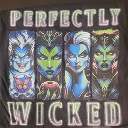 Ursula Evil Queen Cruella Maleficent Wicked Villans Shirt