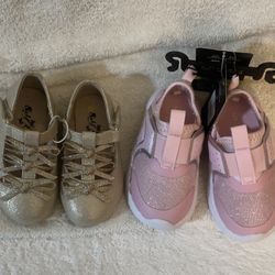 New Shoes toddler TWO Pairs Of Shoes! Super cute!