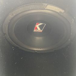 Kicker 12 Inch Subwoofer