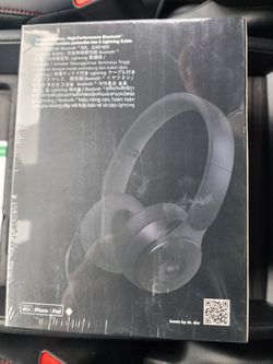 Beats Solo Pro Wireless Bluetooth Headphones Active Noise Cancelling Black New Sealed