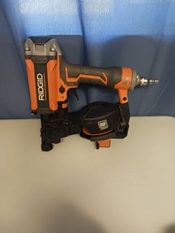 Ridgid pneumatic 15 degree coil roofing nailer
